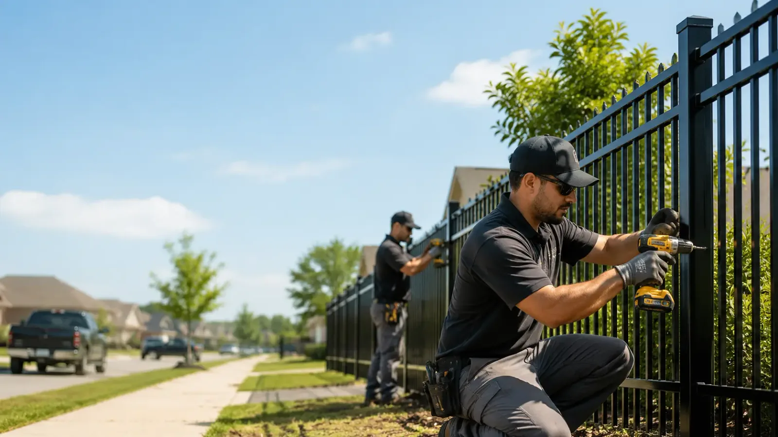 Metal Fence Installation in Linn, KS